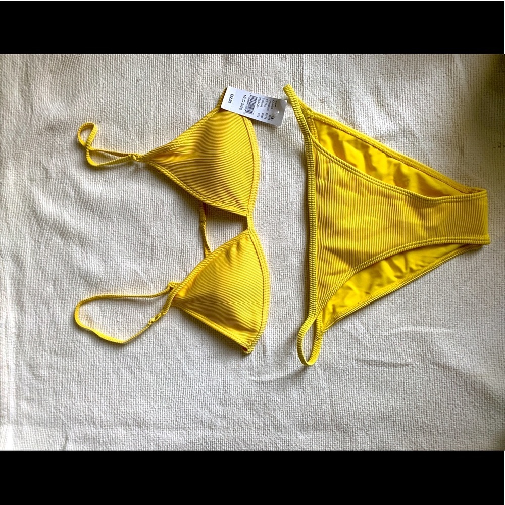 Yellow PacSun bikini